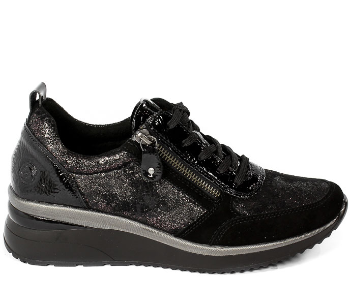 Sneakersy Remonte D2401-02 Black Comb