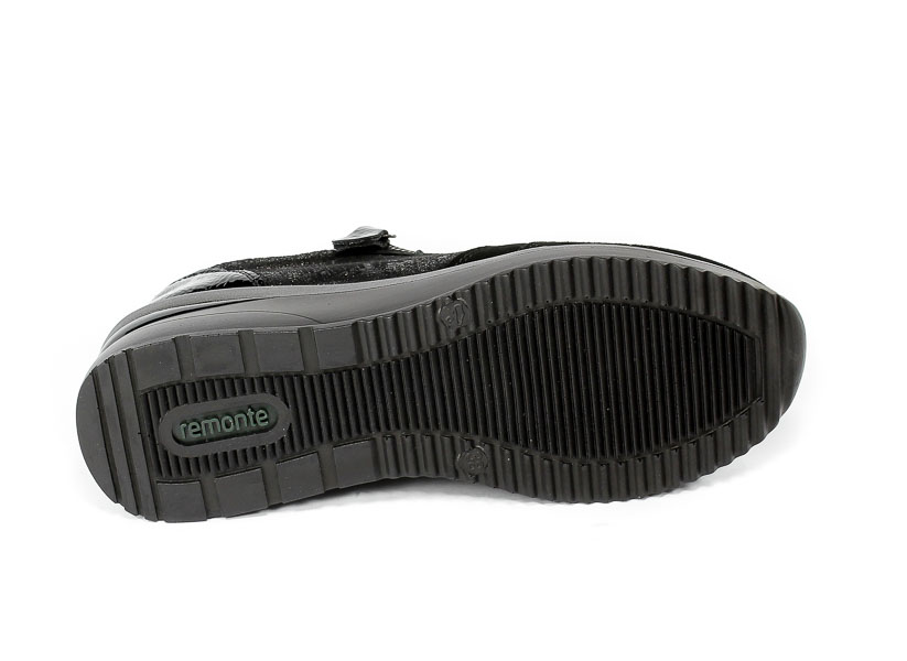 Sneakersy Remonte D2401-02 Black Comb