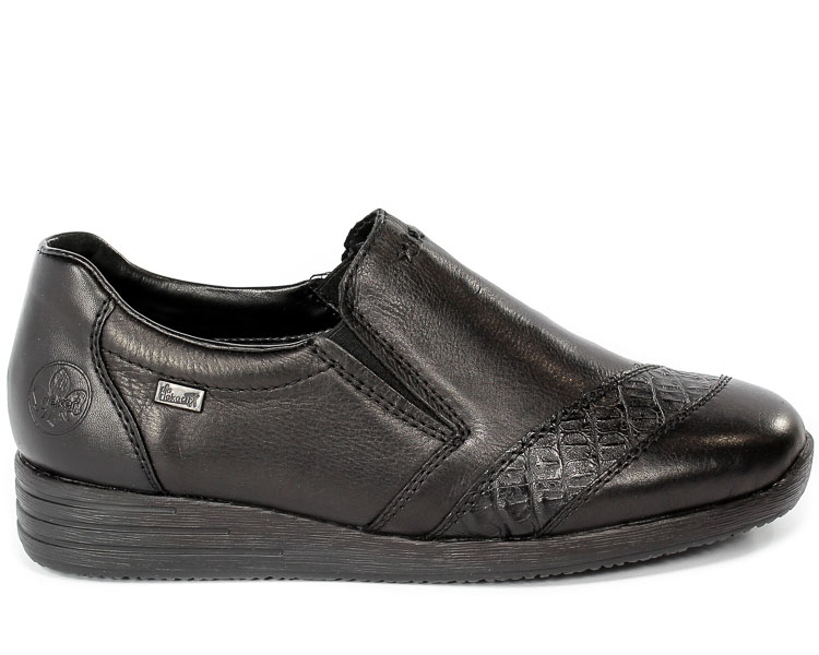 Półbuty Rieker 58462-00 Black