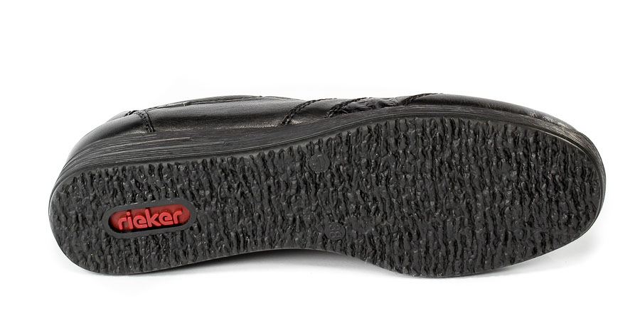 Półbuty Rieker 58462-00 Black