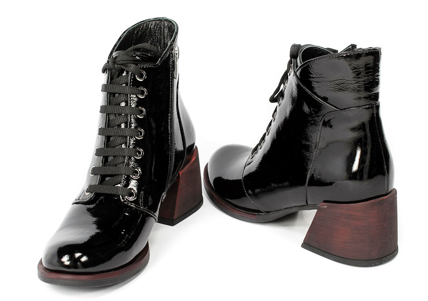 Trzewiki Ravini 114R Silver 34 Black P