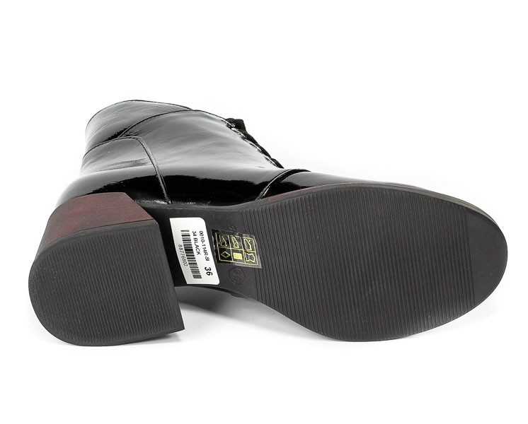 Trzewiki Ravini 114R Silver 34 Black P