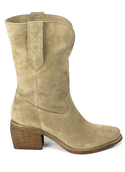 Botki Nessi 21123 Beż W1