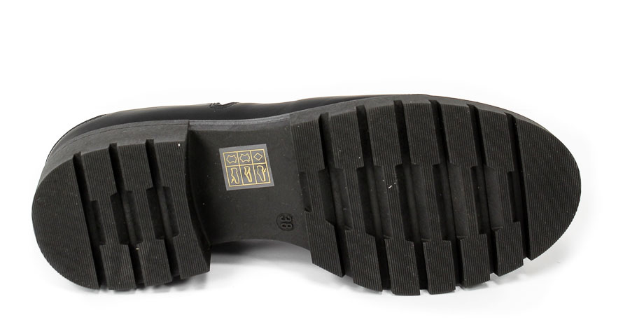 Półbuty Uncome 33002 Carbone nero