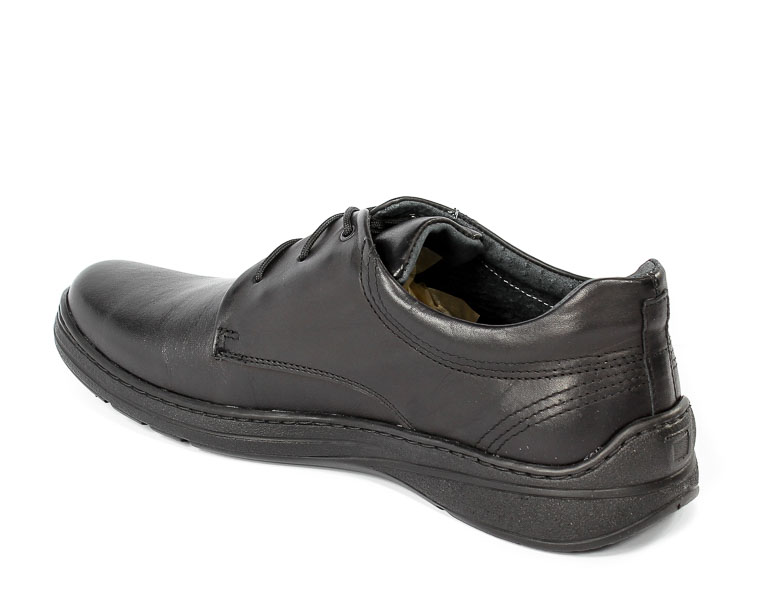 Półbuty Enzo Peruzzi 200H-433 Czarne