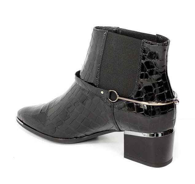 Botki Palazzo 6080-0 Czarne