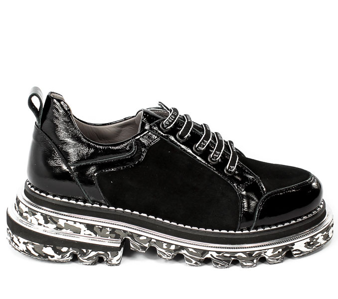 Półbuty Boccato 313-587-04-60 Black