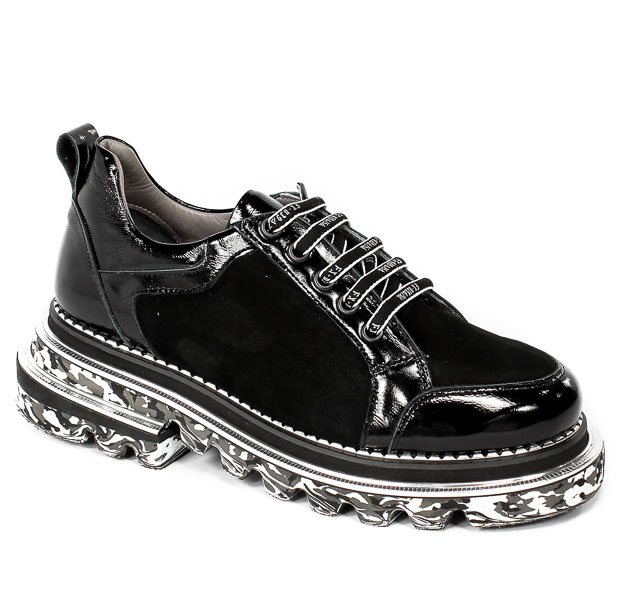 Półbuty Boccato 313-587-04-60 Black