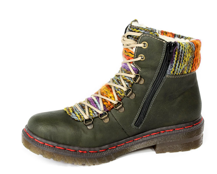 Trzewiki Rieker 76243-54 Green