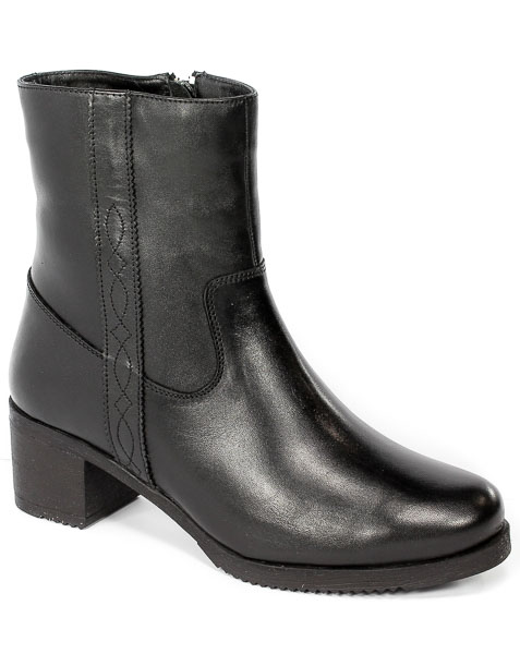 Botki Ravini 534G-50452 K001 Czarne