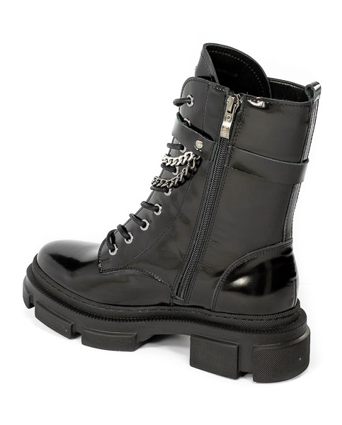 Trzewiki Chebello 2776-355-S172 Czarny Lakier