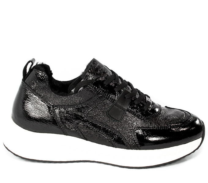Półbuty Caprice 9-23711-27 017 Black Nappa