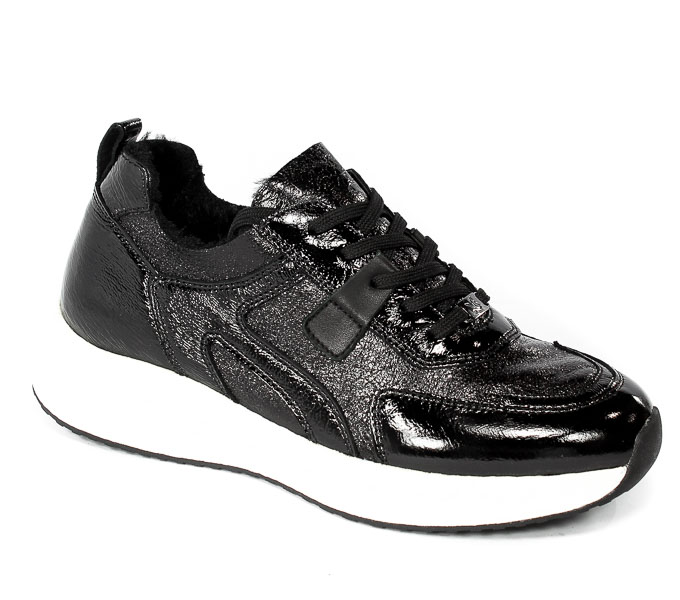 Półbuty Caprice 9-23711-27 017 Black Nappa