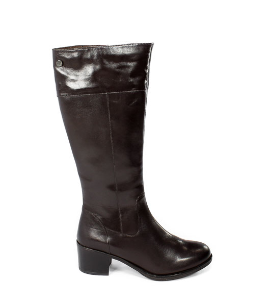 Kozaki Caprice  9-25551-27 337 DK.Brown Nappa