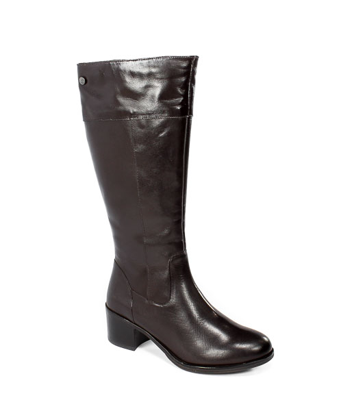 Kozaki Caprice  9-25551-27 337 DK.Brown Nappa