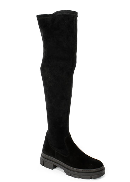 Kozaki Verano 21-415 Czarny Welur