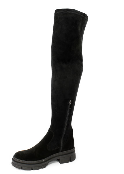 Kozaki Verano 21-415 Czarny Welur