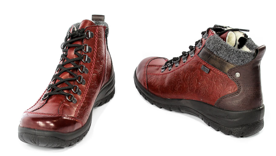 Trzewiki Rieker L7144-35 Red