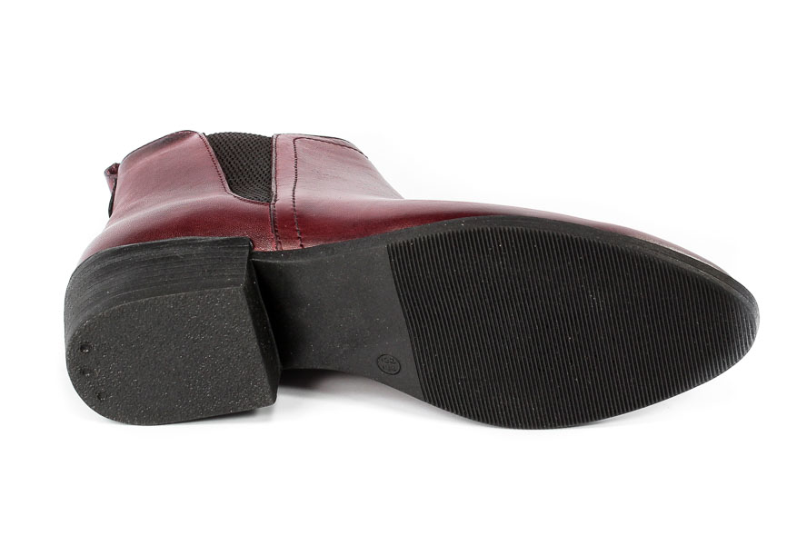 Trzewiki Ravini 515G-41439 K357 Bordo