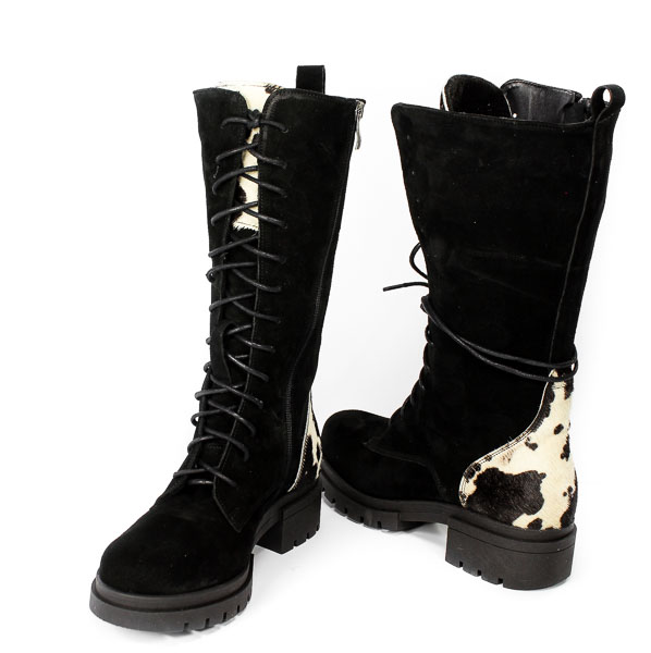 Kozaki Mr.Tops 33010 Mix Welur Nero