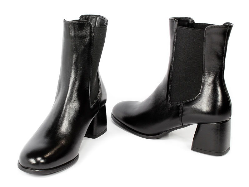 Botki Fabio Fabrizi 1051 Czarny lico