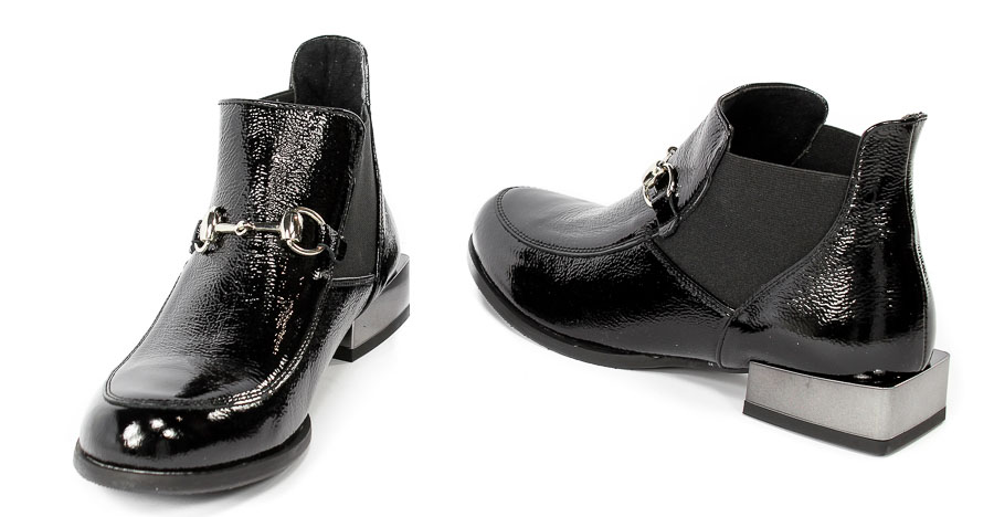 Trzewiki Fabio Fabrizi 1012 Czarny Nap