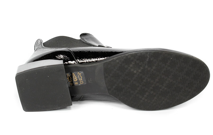 Trzewiki Fabio Fabrizi 1012 Czarny Nap