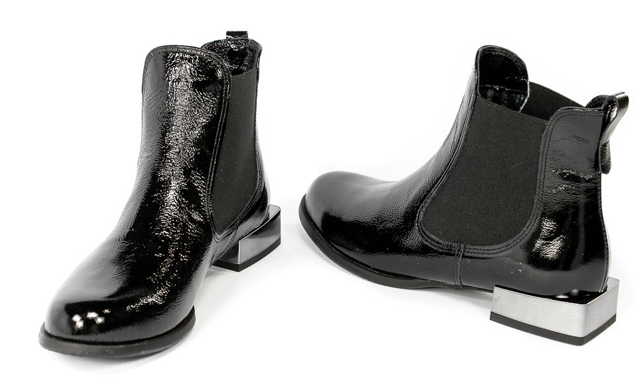 Trzewiki Fabio Fabrizi 1055 Czarny Nap