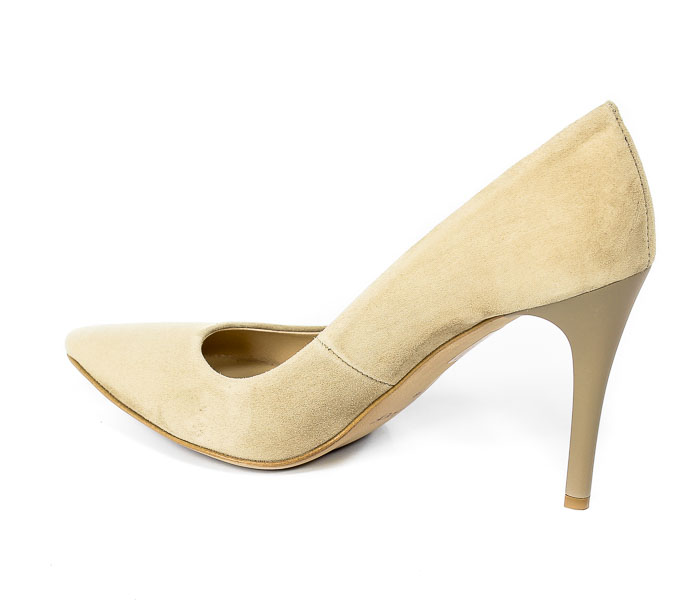 Szpilki Prestige 956 Natural Zamsz