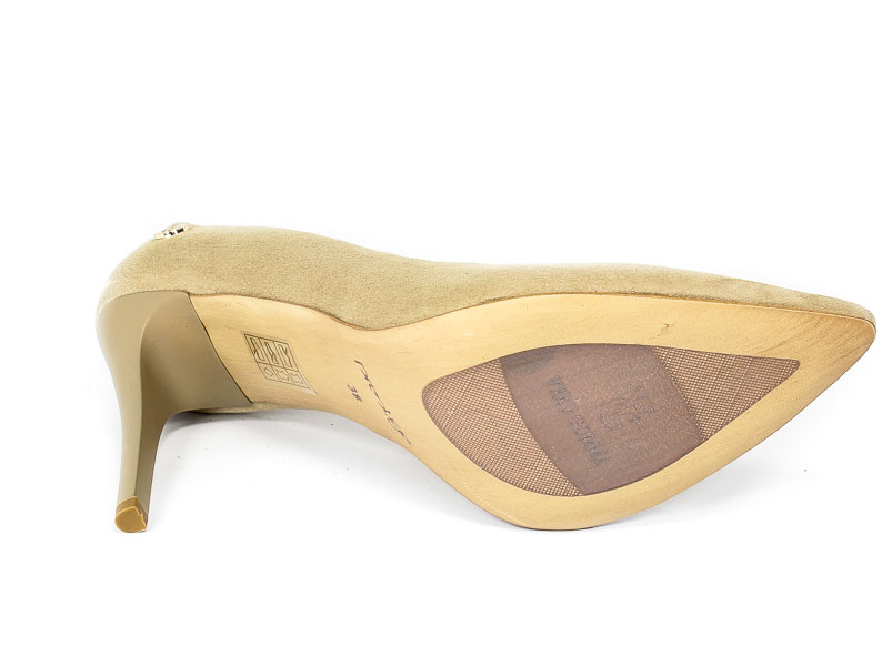 Szpilki Prestige 956 Natural Zamsz