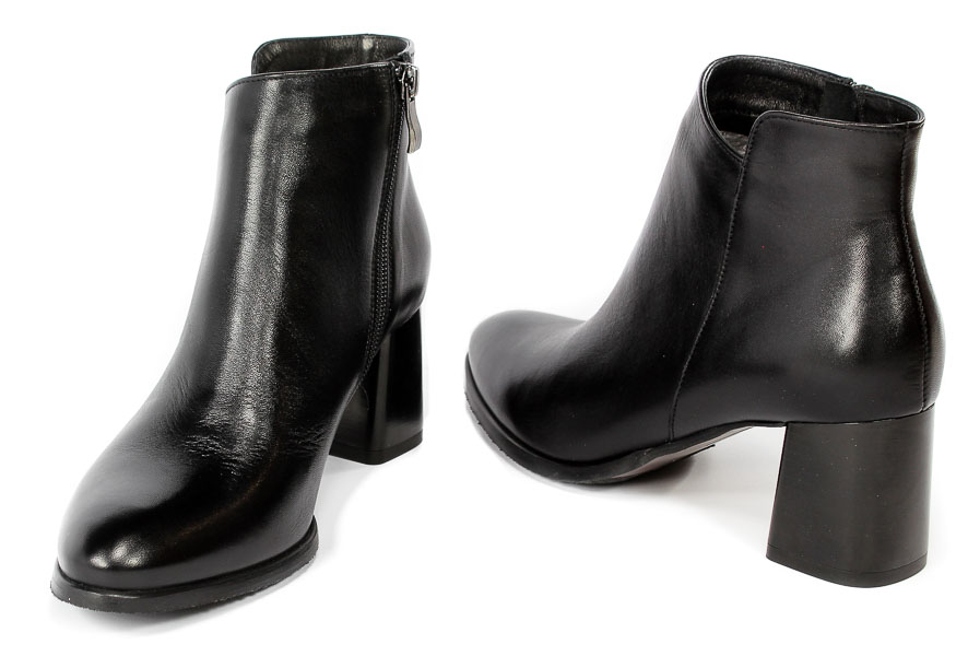 Botki Euro Moda Ace 504 Czarny lico