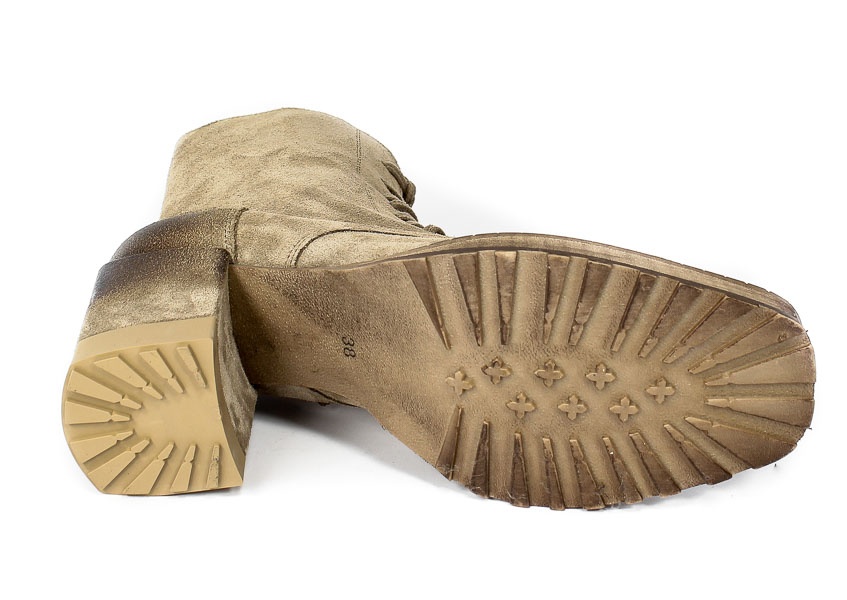 Botki Exquisite 1287 Taupe Welur