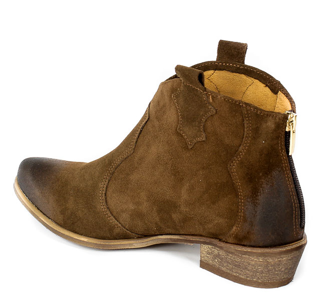 Botki Exquisite 1128 Ciemny brąz