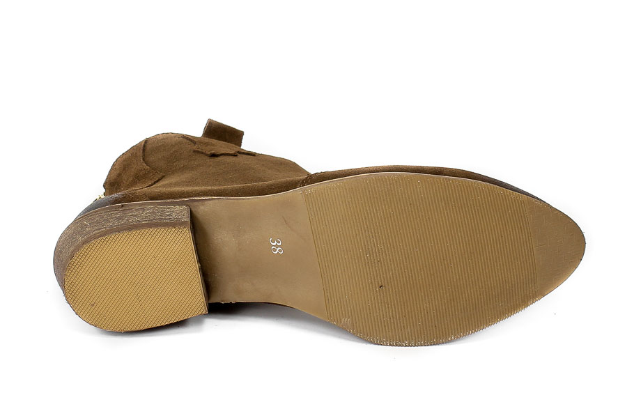 Botki Exquisite 1128 Ciemny brąz