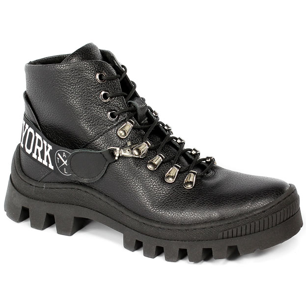 Trzewiki Euro Moda STW 1135-569 Czarne