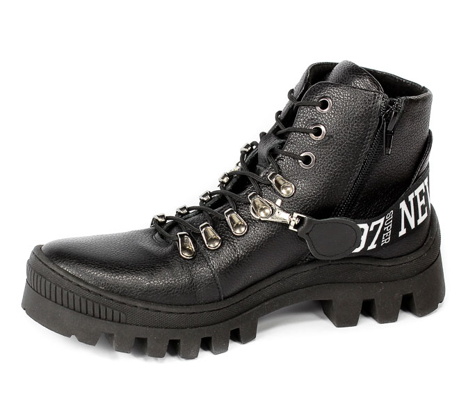 Trzewiki Euro Moda STW 1135-569 Czarne