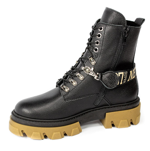 Trzewiki Euro Moda STW 1136-569 Czarne