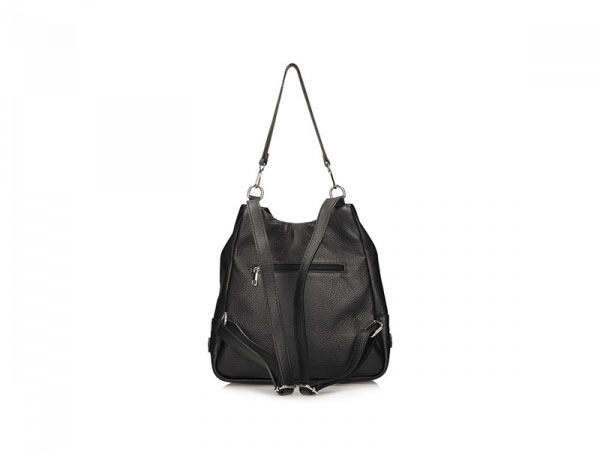 Torebka Toscanio B38 Czarny Plecak