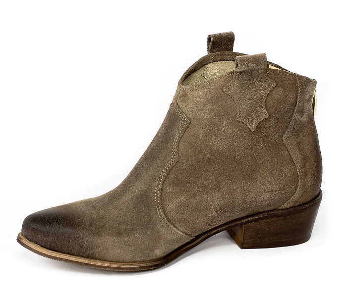 Botki Exquisite 1128  Almond.Welur