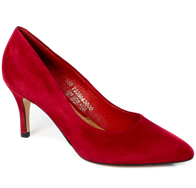 Szpilki Visconi 7535225/070 Rosso Wel