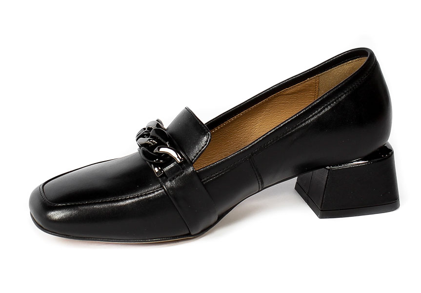 Czółenka Fabio Fabrizi 938 Czarne lico