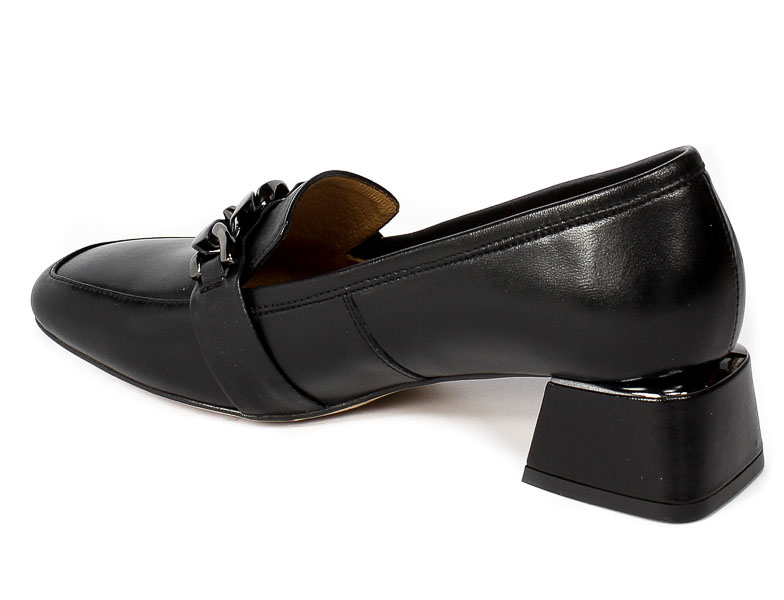 Czółenka Fabio Fabrizi 938 Czarne lico