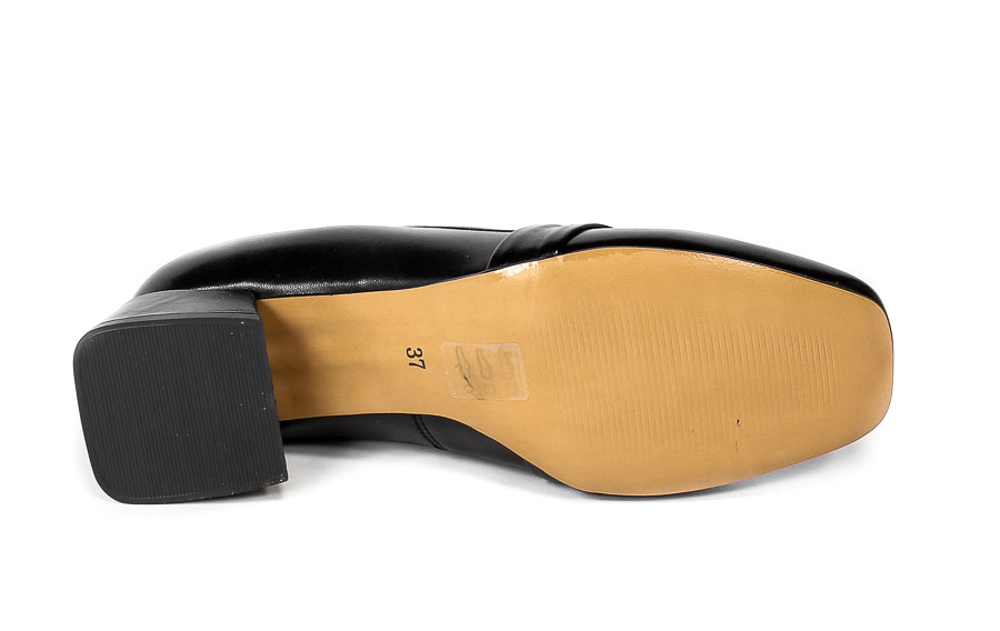 Czółenka Fabio Fabrizi 938 Czarne lico