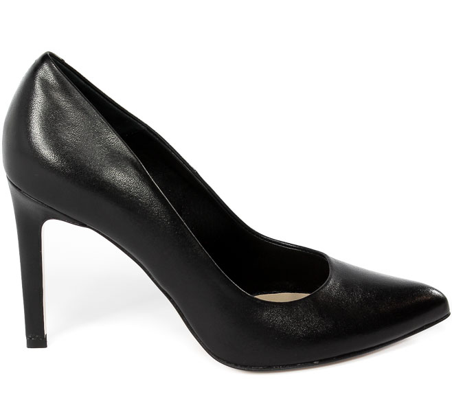 Szpilki Bravo Moda 1373 Czarny Skóra.Obj