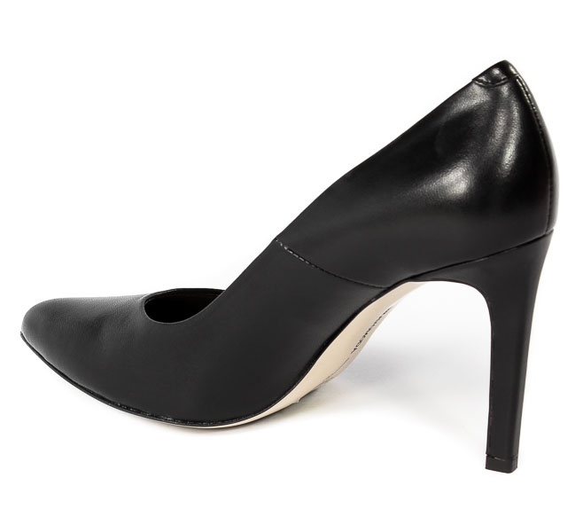 Szpilki Bravo Moda 1373 Czarny Skóra.Obj