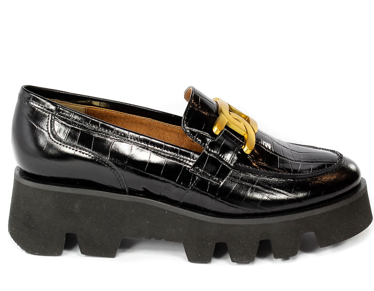 Mokasyny Karino 4186-126P Czarne TŁ Lico