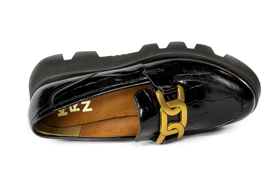 Mokasyny Karino 4186-126P Czarne TŁ Lico