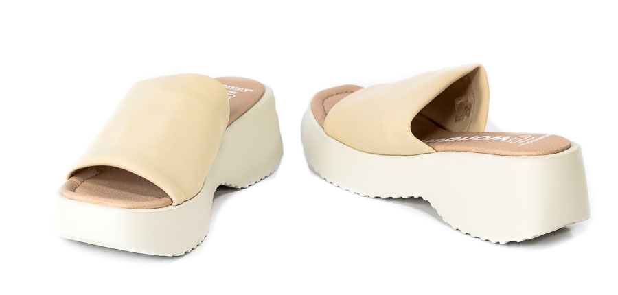 Klapki Wonders D-9701 Licra Mat Sand