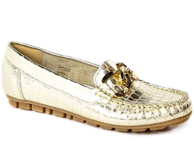 Mokasyny Verano 0-44Z Łuska Rybia