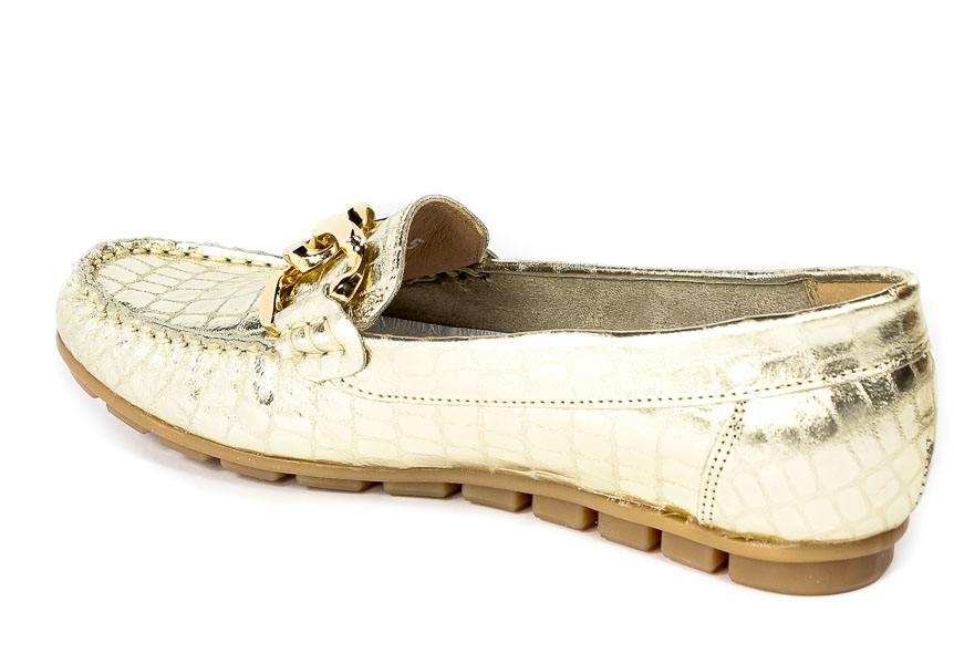 Mokasyny Verano 0-44Z Łuska Rybia